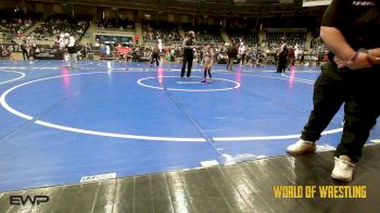 40 lbs 2nd Place - Valeria Gutierrez, Jflo Trained vs Rocco Camarena, SoCal Hammers