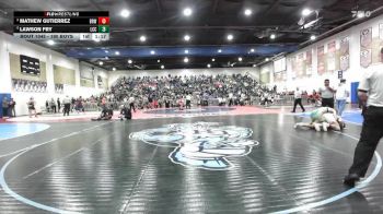 190 Boys Semifinal - Lawson Fry, La Costa Canyon vs Mathew Gutierrez, Brawley