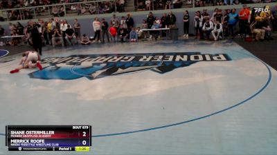 125 lbs Semifinal - Shane Ostermiller, Pioneer Grappling Academy vs Merrick Roofe, Nikiski Freestyle Wrestling Club