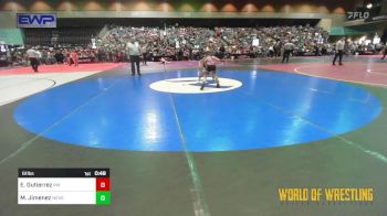 61 lbs Round Of 16 - Ezequiel Gutierrez, Red Wave Wrestling vs Messiah Jimenez, NexGen Regional Training Center