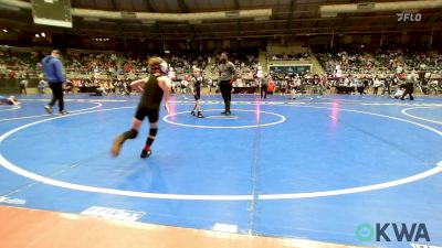 49 lbs 3rd Place - Eland Terrel, Black Fox Wrestling Club vs Ryland Payne, Mannford Pirate Youth Wrestling