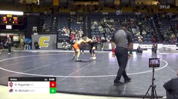 184 lbs 3rd Place - Roman Rogotzke, Indiana vs Mikey Bartush, Bucknell