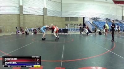 138 lbs Cons. Round 6 - Ryan Woods, MI vs Jacob Kiehl, OH