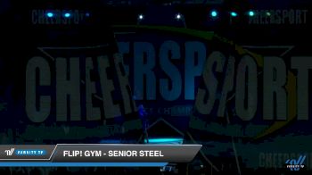 FLIP! Gym - Senior Steel [2019 Senior Medium 3 Day 2] 2019 CHEERSPORT Nationals
