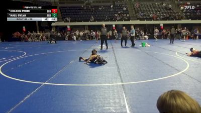 50 lbs Cons. Round 3 - Nalu Sylva, Black Hills Wrestling Academy vs Colson Pedri, Pinnacle