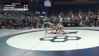 138 lbs Cons. Rd Of 64 - Vincent Rosas, Kansas vs Taylor Torres, Colorado