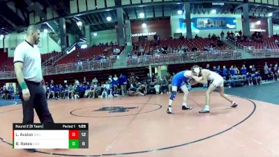 126 lbs Round 2 (8 Team) - Braedyn Rakes, Lincoln East vs Logan Avalon, Garden City