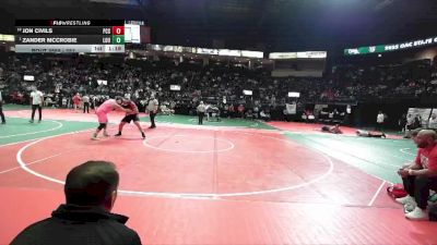 287 lbs Champ. Round 2 - Zander McCrobie, LOU1 vs Jon Civils, PCS1