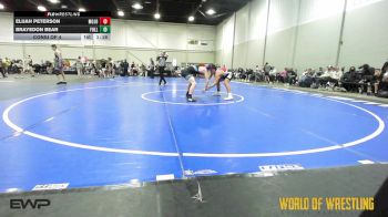150 lbs Consi Of 4 - Elijah Peterson, MOJO Mulisha 14U vs Brayedon Bear, Full Circle 14U