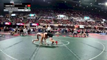 A - 190 lbs Quarterfinal - Cooper Wayman, Ronan vs James Mills, Lockwood (Billings)