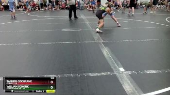 100 lbs Round 4 (6 Team) - William Schork, Terps Xtreme MS vs Tanner Cochrane, CP Elite