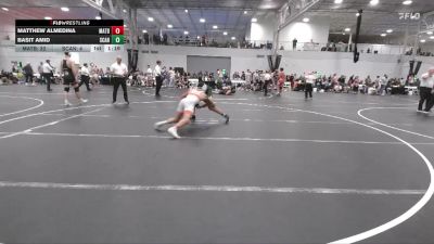 144 lbs Round 2 (6 Team) - Matthew Almedina, Mat Assassins Black vs Basit Amid, Scanlan