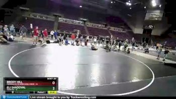 67 lbs Round 5 (10 Team) - Eli Sandoval, Team NV vs Brody Hill, Pomona Elite/Wrecking Crew