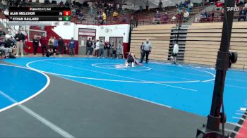 132 lbs Cons. Round 1 - Ethan Ballard, Independent vs Alan Melchor, Park Heritage