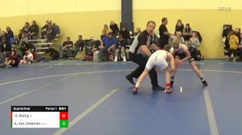90 lbs Quarterfinal - Kolten Bollig, RT Elite vs Avery Van Zelderen, Moen Wrestling Academy