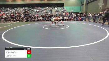 150 lbs Consi Of 8 #1 - Sam Weinberg, La Costa Canyon vs Isaac Balden, Slam Academy