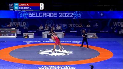 72 kg Qualif. - Alexandra Nicoleta Anghel, Romania vs Lilly Schneider, Germany
