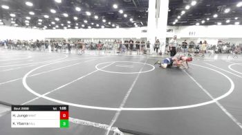 113 lbs Quarterfinal - Hunter Junge, Mantanona TC vs Kaidan Ybarra, Fallon Outlaws WC