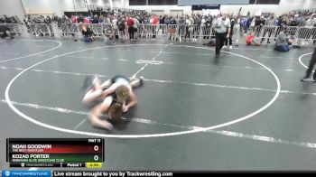 132 lbs Cons. Round 4 - Kozad Porter, Nebraska Elite Wrestling Club vs Noah Goodwin, The Best Wrestler