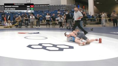 82 lbs Cons. Rd Of 16 - Atlas Urban, Black Fox Wrestling Academy vs Richard Hoover, South Hills Wrestling Academy