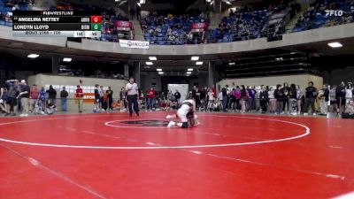 105 lbs Champ. Round 2 - Angelina Nettey, Unattached vs Londyn LLoyd, Antioch