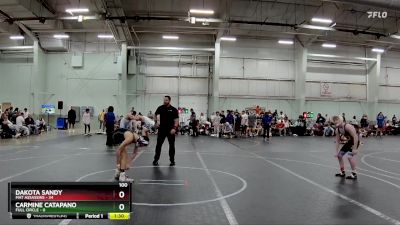 100 lbs Round 6 (8 Team) - Dakota Sandy, Mat Assassins vs Carmine Catapano, Full Circle