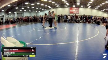 138 lbs Cons. Round 3 - Colton Eam, Clover Hill vs Chase Johnson, Nova WC