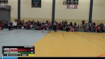 75 lbs Cons. Round 2 - Javier Vazquez, Minneapolis vs Quinn Meredith, Victory School Of Wrestling