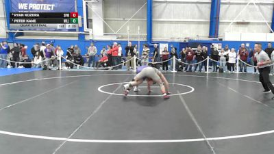 157 lbs Quarterfinal - Peter Kane, Williams College vs Ryan Kozdra, Springfield