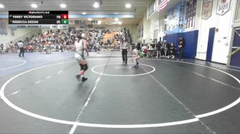 110 lbs Cons. Round 7 - Yensy Victoriano, Perris vs Rebecca Dezan, Upland
