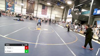 182 lbs Consi Of 16 #1 - Eric Power, MA vs Brendan Ridge, NY