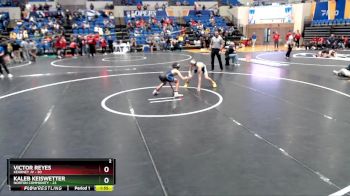 106 lbs Round 2 - Kaleb Keiswetter, Norton Community vs Victor Reyes, Kearney JV