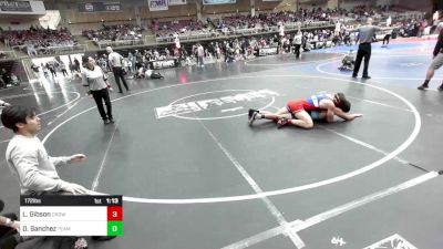 172 lbs Final - Levi Gibson, Crowley County vs Damon Sanchez, Team Pueblo