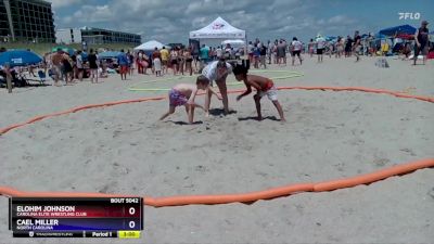 61-61 lbs Round 2 - Elohim Johnson, Carolina Elite Wrestling Club vs Cael Miller, North Carolina