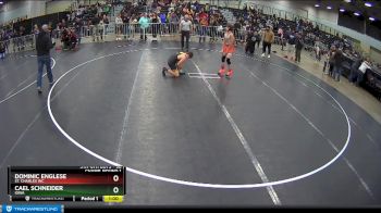 98 lbs Champ. Round 1 - Cael Schneider, Iowa vs Dominic Englese, St. Charles WC