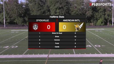 Replay: D'Youville vs AIC | Sep 6 @ 4 PM