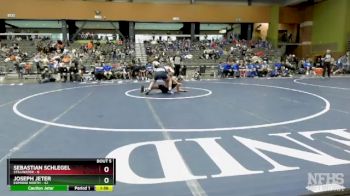 150 lbs Semifinals (8 Team) - Joseph Jeter, EDMOND NORTH vs Sebastian Schlegel, STILLWATER