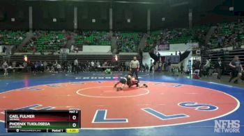 1A-4A 106 Quarterfinal - Phoenix Tuiolosega, Ohatchee vs Cael Fulmer, Weaver