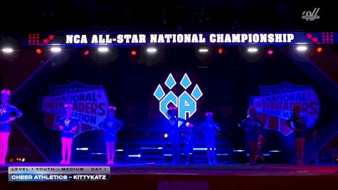Cheer Athletics - Kitty Katz [2026 L1 Youth - Medium Day 1] 2026 NCA All-Star National Championship