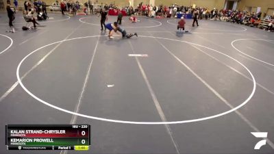 220 lbs Quarterfinal - Kalan Strand-Chrysler, Minnesota vs Kemarion Prowell, Minnesota