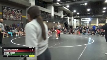 136 lbs Round 5 (16 Team) - Elizabeth Urick, Sisters On The Mat vs Kylee Shoop, BVWC Gold