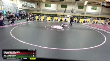 55 lbs Cons. Round 2 - Otto Rivinius, Lemmon/McIntosh vs Shane Hinebauch, Glendive Mat Devils