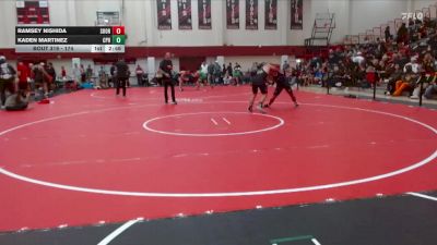 174 lbs Cons. Round 3 - Ramsey Nishida, Southern Oregon vs Kaden Martinez, Cal Poly Humboldt