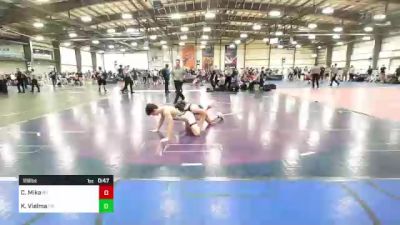 119 lbs Consi Of 4 - Connor Mika, NY vs Kai Vielma, PA