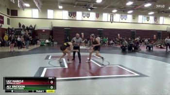 140 lbs Round 1 - Lily Maricle, Waterloo West vs Aly Erickson, Vinton-Shellsburg