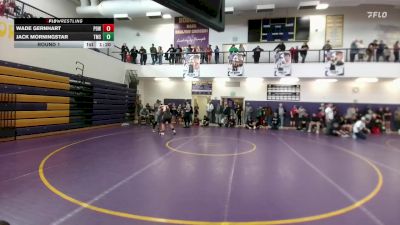 155 lbs Round 1 - Wade Gernhart, Powell Middle School vs Jack Morningstar, Thermopolis