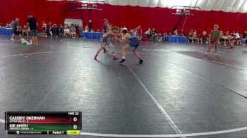 120 lbs Round 2 (6 Team) - CASSIDY OKERMAN, Little Falls vs Kie Smith, Geneseo Green