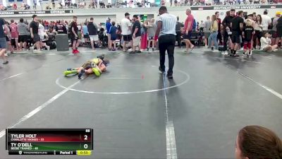 88 lbs Round 1 (6 Team) - Ty O`Dell, Beebe Trained vs Tyler Holt, Charlotte Vikings