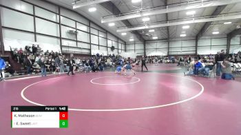 215 lbs Champ. Round 1 - Ethan Sweet, Layton vs Kutlur Matheson, Beaver