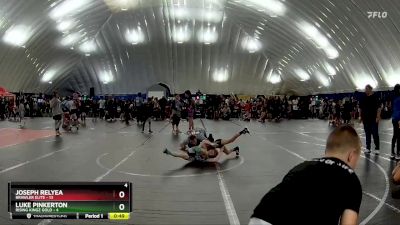 56 lbs Round 2 (10 Team) - Joseph Relyea, Brawler Elite vs Luke Pinkerton, Rising Kingz Gold